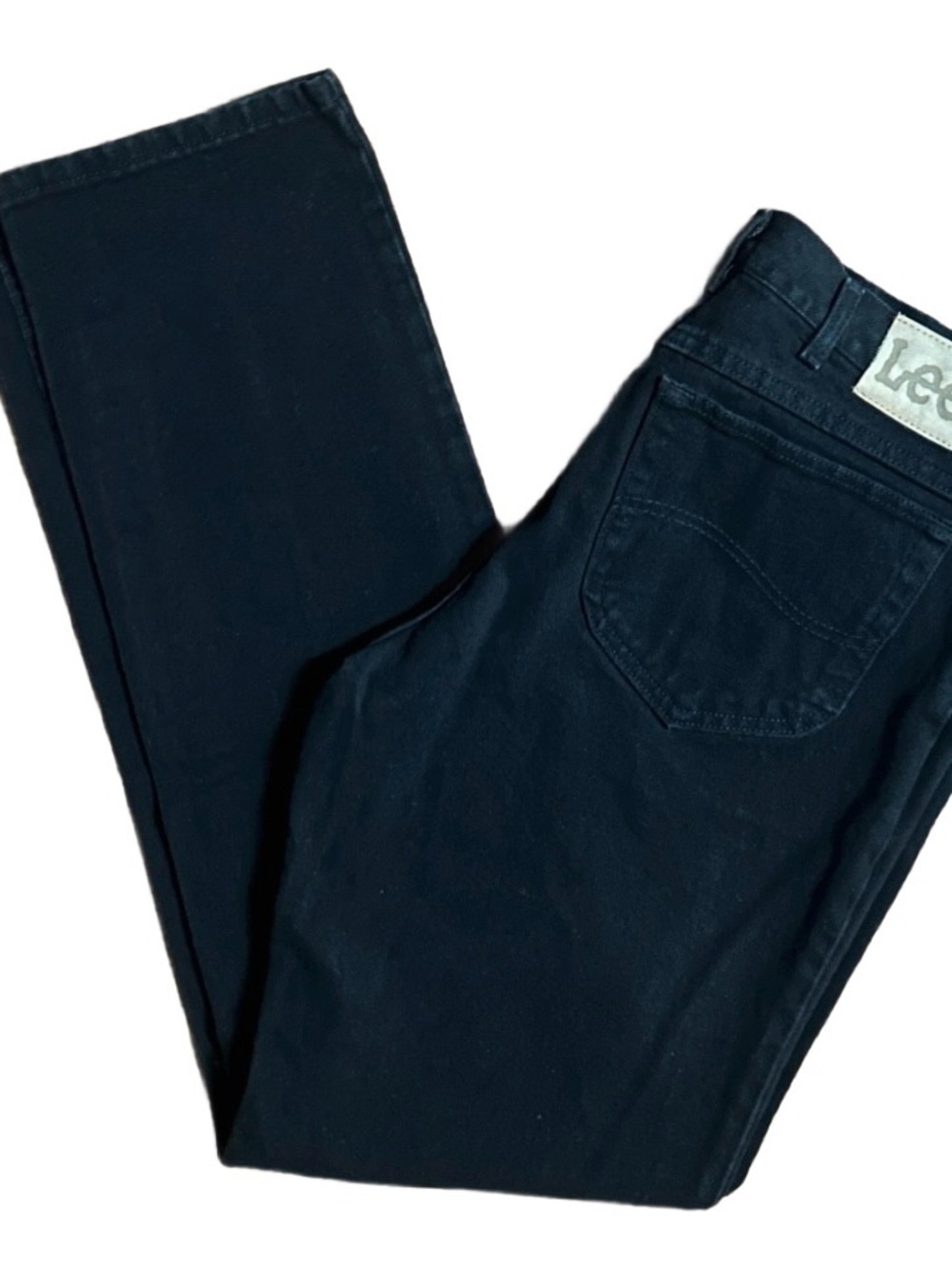 Lee ~ Vintage (1990’s) ~ USA ~ Women’s Size 36/34 ~ Denim Black ~ Mom Jeans